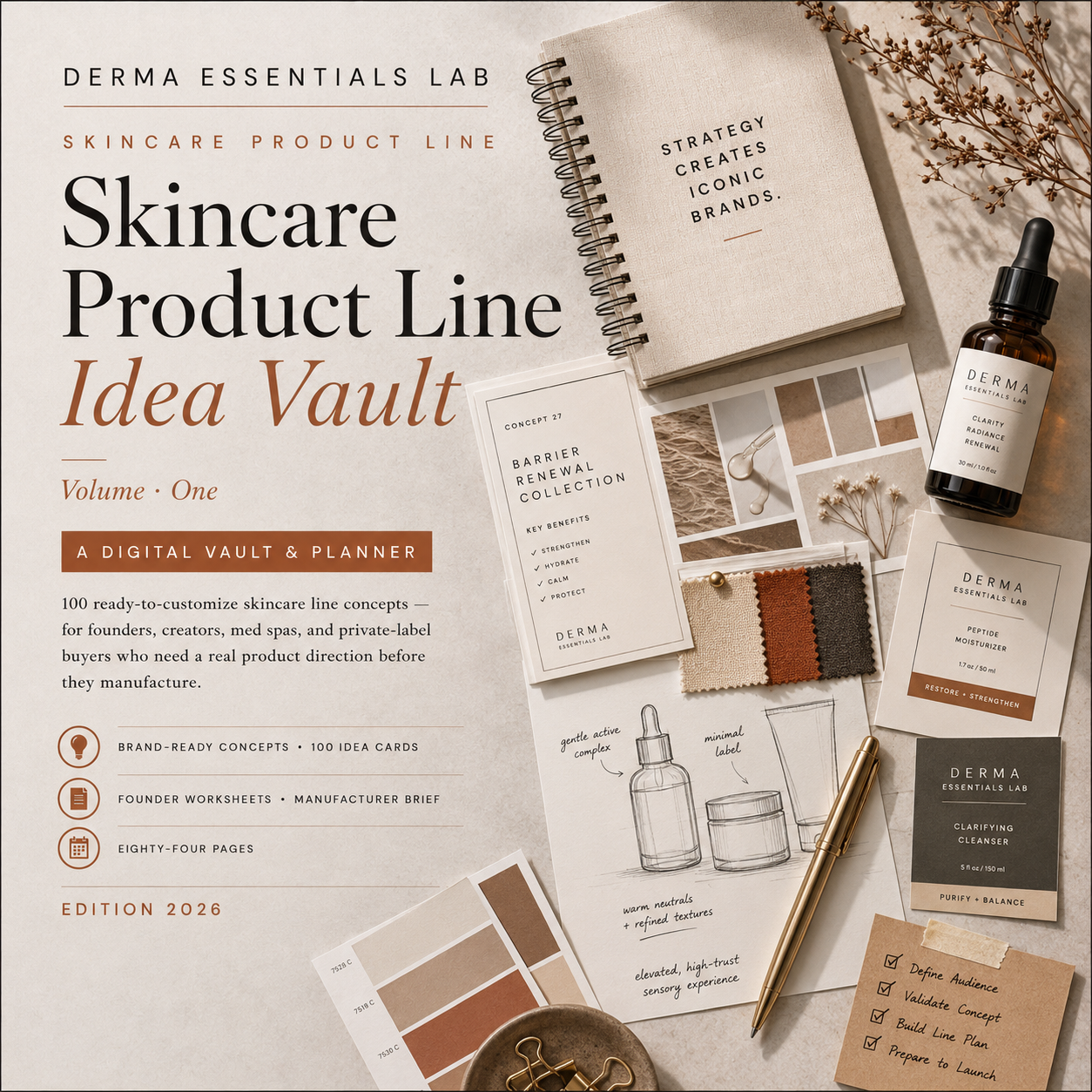 Skincare Product Line Idea Vault